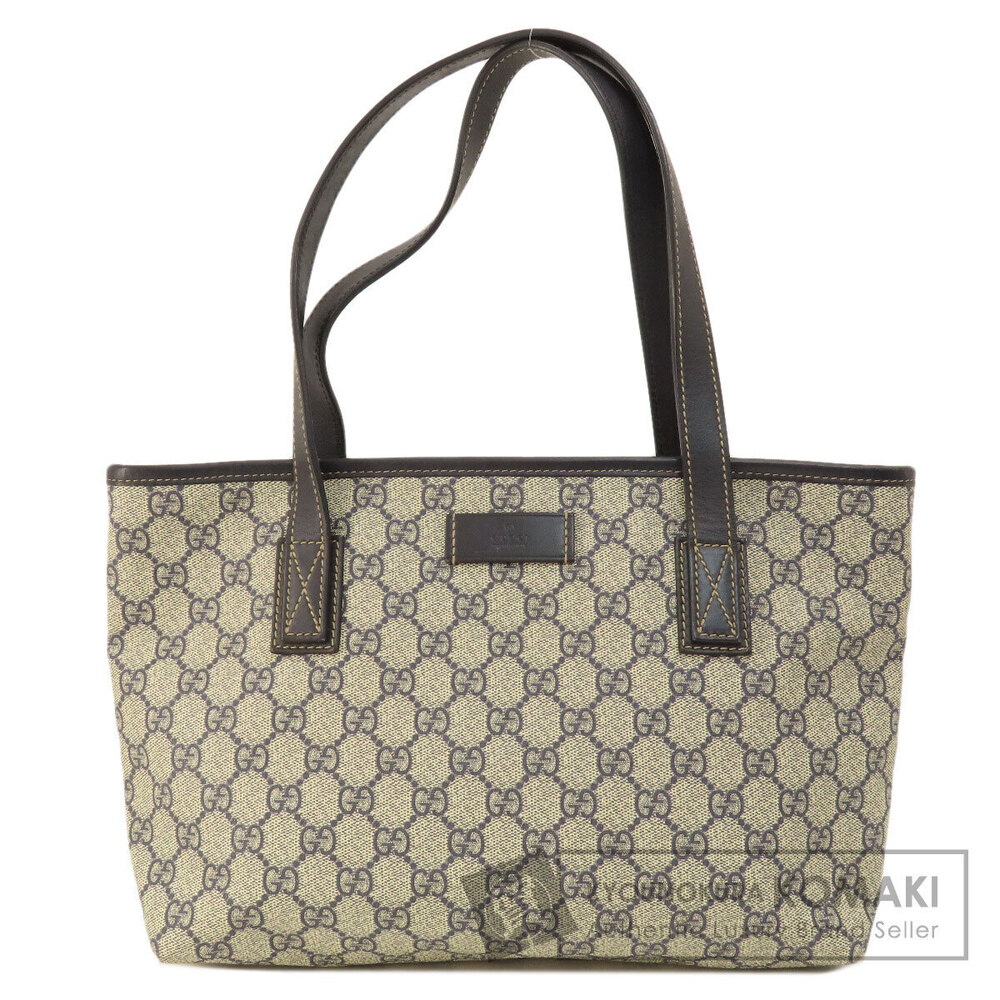 Gucci GG Supreme Monogram Joy Tote Brown